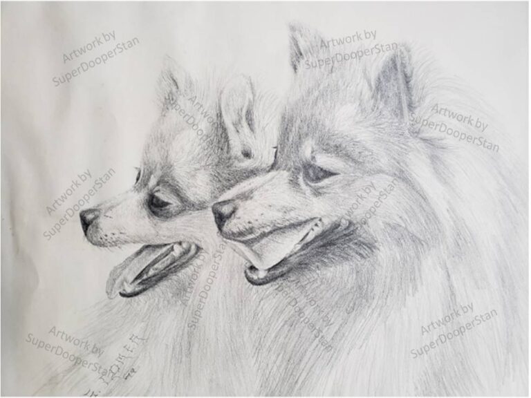 Artwork Order Form: Cute Pups